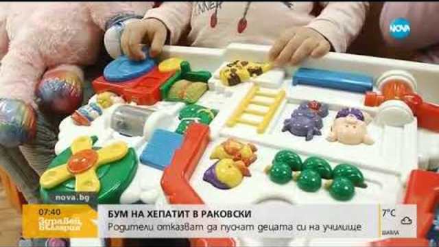 Родители отказват да пуснат децата си на училище заради хепатит А - Здравей, България (23.11.2017г.)