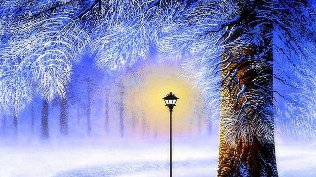❄️Магия през Декември! ... (Winter on the Paintings - Music Secret Garden (Appassionata)❄️