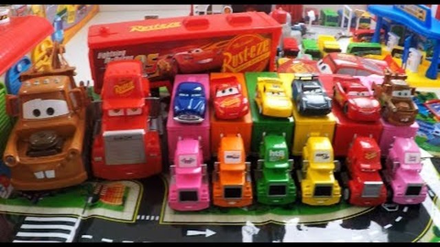 Disney Pixar Cars Lightning Mcqueen Disney Pixar Cars 3 Mack Truck Hauler Car Carry Case