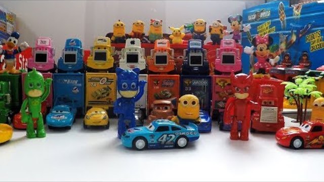Disney Pixar Tomica Truck Hauler Mack Truck Carry Case Disney Cars 3 Learn Colours Numbers Cars