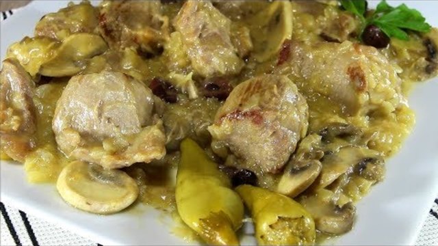Крехко телешко с гъби
