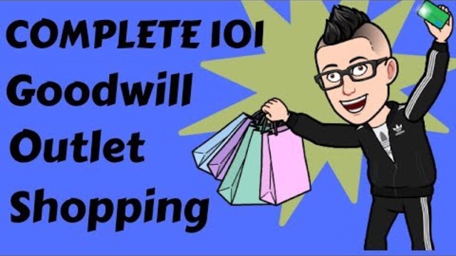 $$ COMPLETE 101 BINS SHOPPING Goodwill Outlet Clothing Guide $$