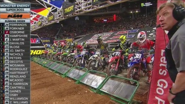 2018 Monster Energy Supercross Атланта 250 Основно събитие 1 HD