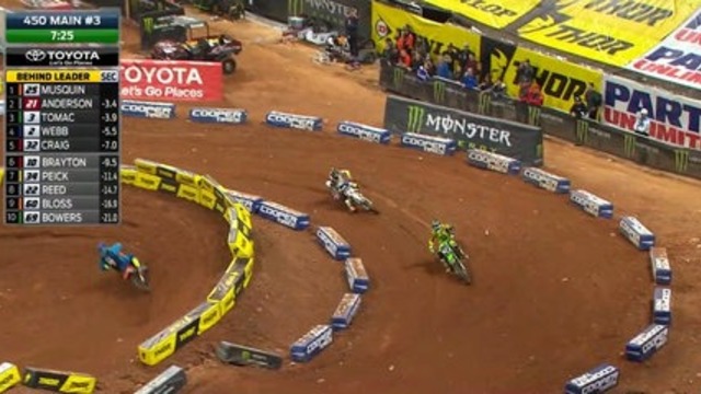 450 Основно Събитие # 3 Monster Energy AMA Supercross Атланта 2018