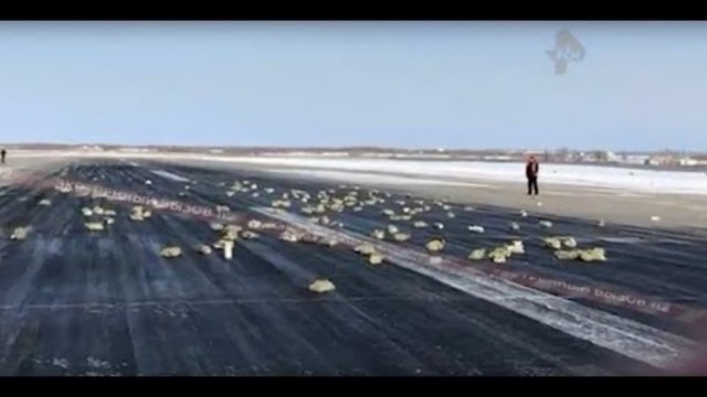 Пролетен златен дъжд се изсипа над Русия - Три тонны золота потеряли при взлете самолета в Якутии