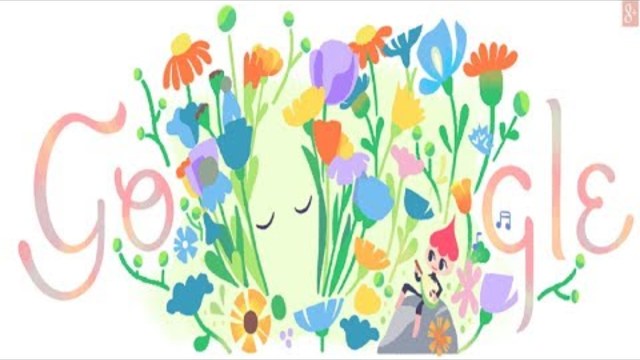 Пролетно равноденствие 2018 с Goodle Doodle Spring Equinox