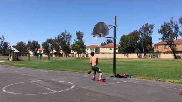 Father vs Son Dunk Contest