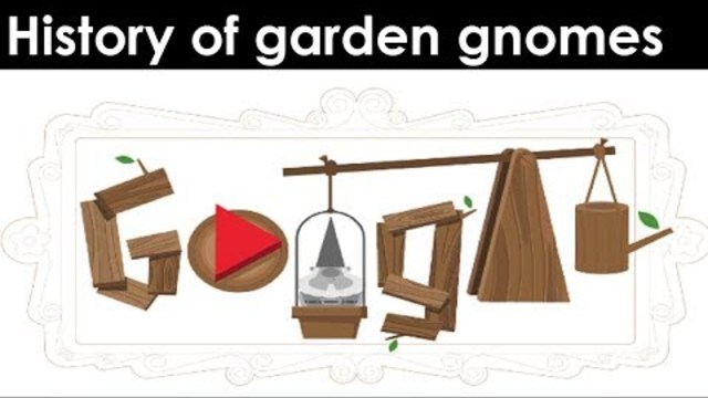 Съществува ли Градинския гном!  History of Garden Gnomes Google Doodle