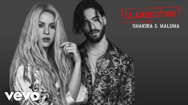 Shakira, Maluma - Clandestino (Audio)