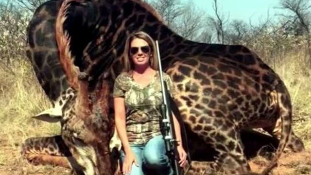 Американка, уби черен жираф в Африка, възмути света с постъпката си