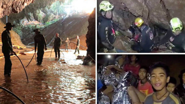 Невероятно! Извадиха първите осем деца от пещерата в Тайланд boys rescued from flooded cave in Thailand