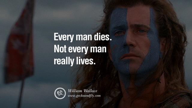 Everyone dies but not everyone lives ...