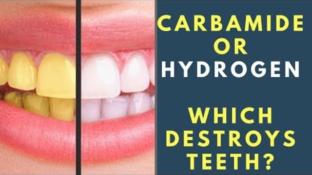 Carbamide Peroxide vs Hydrogen Peroxide Whitening: Which One Will Destroy Teeth