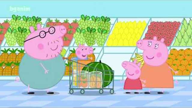 (бг аудио) Прасето Пепа - Епизод 49 - На пазар / Peppa Pig на български