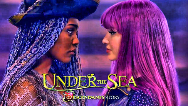 БГ субтитри ~ В морския свят ~ ПОД ВОДАТА: (Кратка) История от Наследниците (2018) Under The Sea: A Descendants Story (Short) HD
