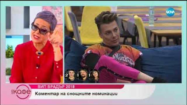 VIP Brother 2018 - коментар на номинациите - На кафе (11.10.2018)