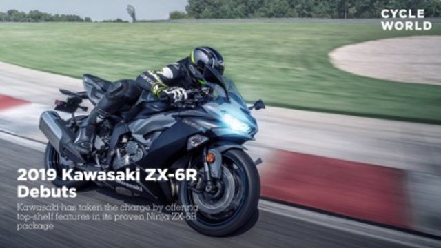 2019 Кавазаки ZX-6R Дебюти