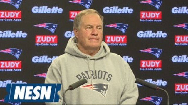 Бил Белич Патриоти срещу началници седмица 6 сряда Пресконференция