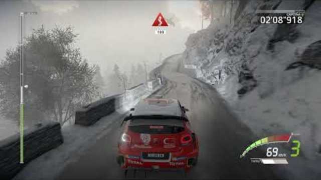WRC7 Шампионат  Rally Monte Carlo etap #1