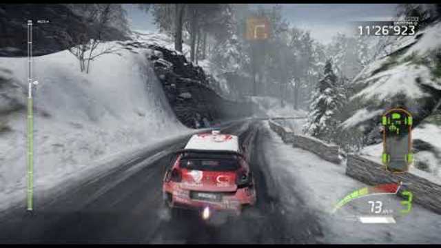 WRC7 Шампионат Rally Monte  Carlo etap#2