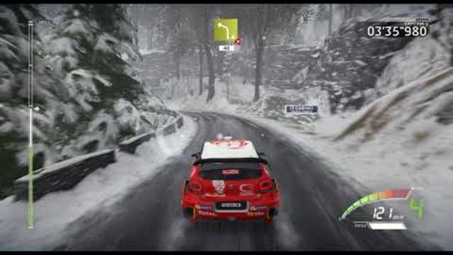 WRC 7 Шампионат Rally Monte Carlo etap #3