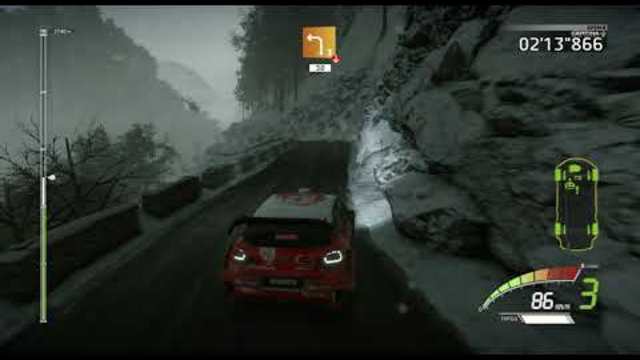 WRC7 Шампионат  Rally  Monte  Carlo  etap#4