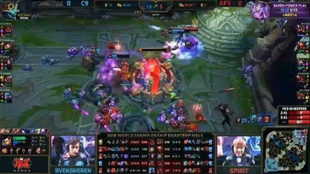 CKTG 2018 - C9 vs AFS Full Highlights