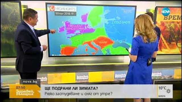 Ще подрани ли зимата - Здравей, България (22.10.2018г.)
