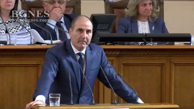 Цветан Цветанов: Ще подкрепим днес правителството, БСП не е алтернатива