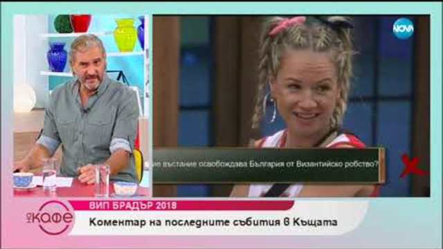 Коментар на последните събития във VIP Brother 2018 - На кафе (26.10.2018)
