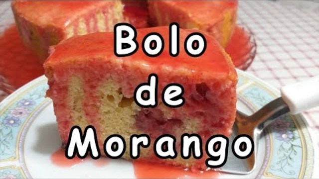 Bolo de Morango - Morangudo