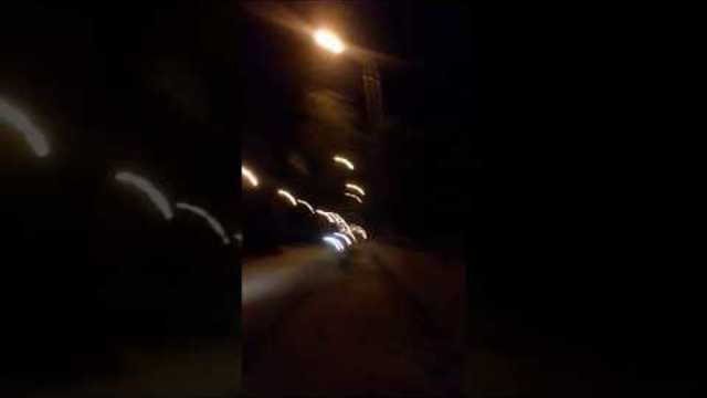 Херсон мост островское шоссе, вечер 25 октября 2018, полнолуние.