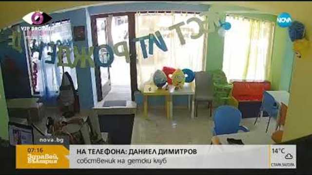 ДРЪЖТЕ КРАДЕЦА: Мъж задигна фотоапарат от детски клуб - Здравей, България (02.11.2018г.)