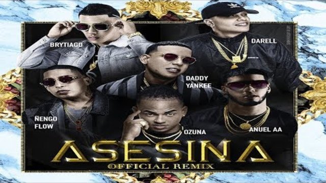 Asesina (Remix) - Brytiago, Daddy Yankee, Ozuna, Anuel AA Y Darell (Audio Oficial)