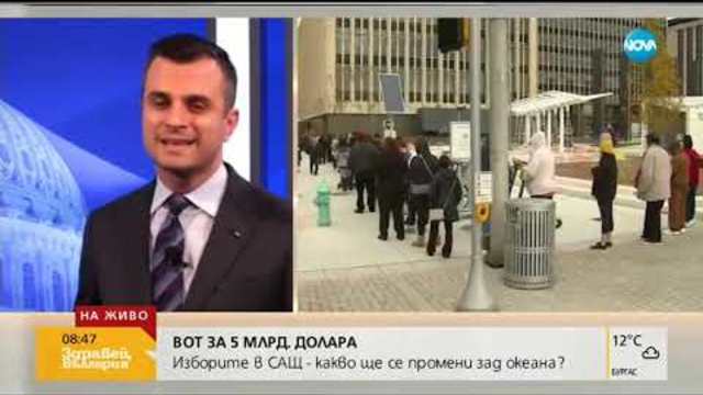 Изборите в САЩ - какво ще се промени зад океана - Здравей, България (07.11.2018г.)
