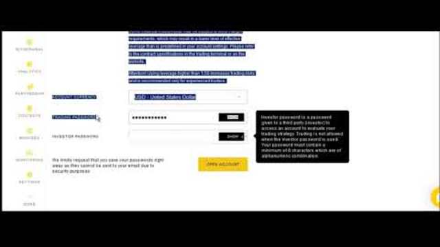 Quickly open a real account with Exness in 3 minutes