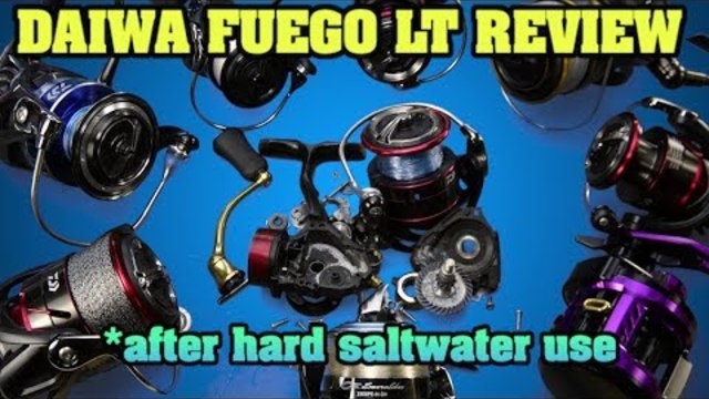 🔥 Daiwa FUEGO LT review and comparison after heavy saltwater abuse!  IT SURVIVED TARPON!
