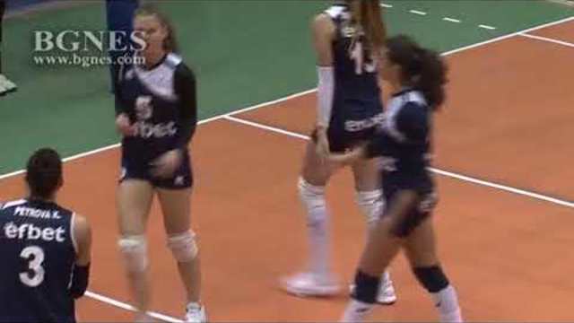 Национална волейболна лига жени Славия срещу Левски