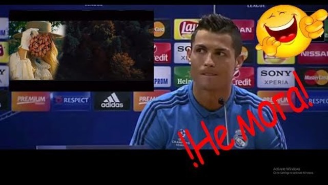 РОНАЛДО РЕАГИРА НА ЛУНА-ЛЕКО,ЛЕКО,ЛЕКО! СМЯХ!!!