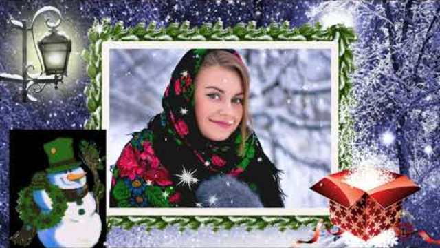 Зимний снежный вальс