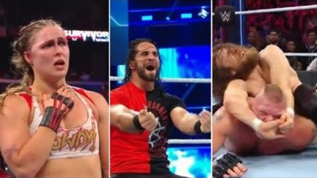 WWE Survivor Series 18 Nov. 2018 Highlights Full Match Card & Winners