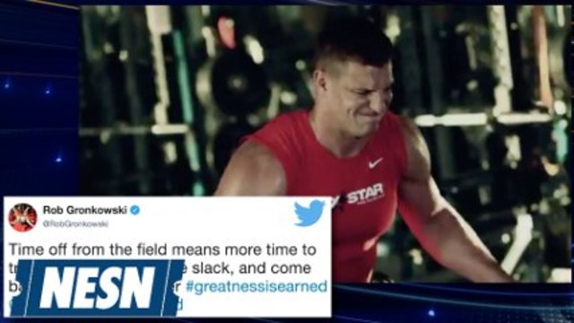 Роб Гронковски споделя оптимистично актуализиране на възстановяването на гърба на гърба