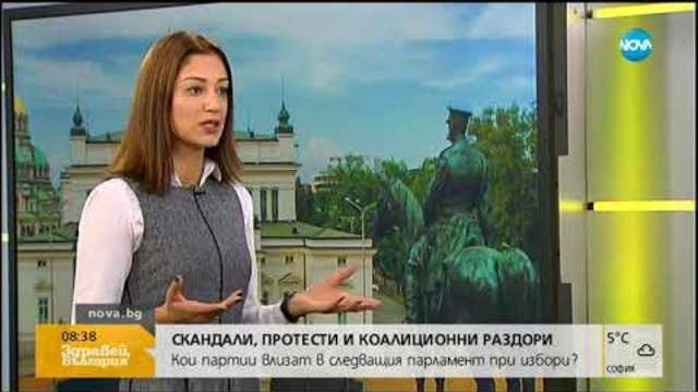 Кои партии влизат в следващия парламент при избори - Здравей, България (21.11.2018г.)