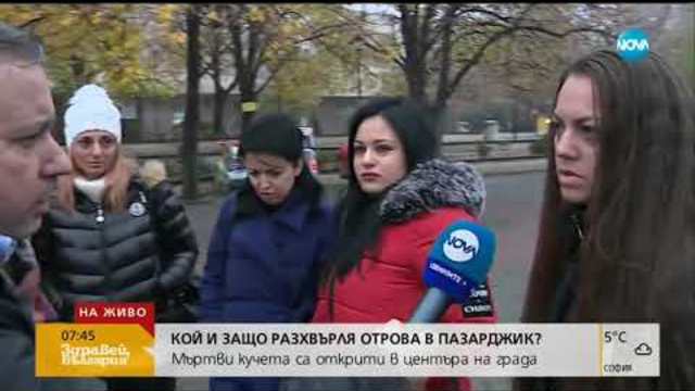 Кой и защо разхвърля отрова в центъра на Пазарджик (21.11.2018г.)