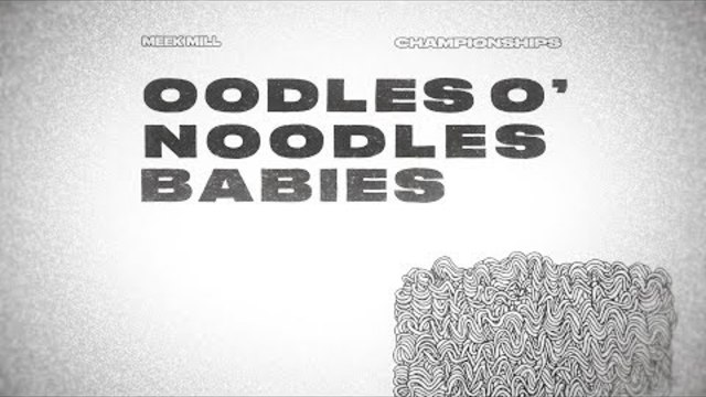 Meek Mill - Oodles O'Noodles Babies (Official Lyric Video)