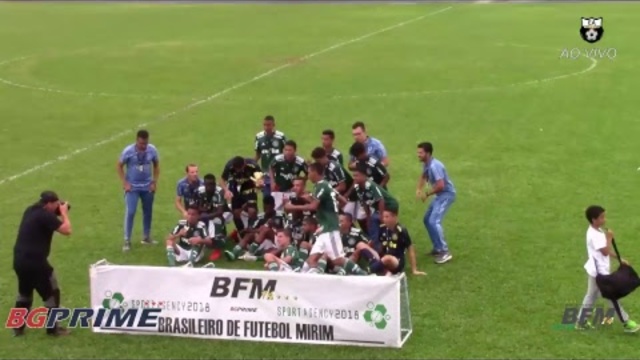 BRASLEIRO FUTEBOL MIRIM - FINAL E DECISÃO 3º LUGAR