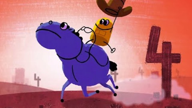 Песен за цифрата Четири - детска песничка + текст