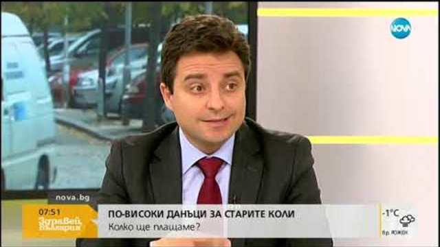 ПО-ВИСОКИ ДАНЪЦИ ЗА СТАРИТЕ КОЛИ: Колко ще плащаме - Здравей, България (23.11.2018г.)