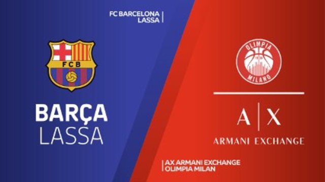 ФК Барселона Ласа - Акс Армани Борса Олимпия Милано Акценти |
