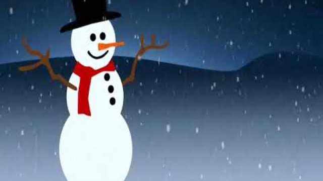 Снежен човек | детска песничка | текст